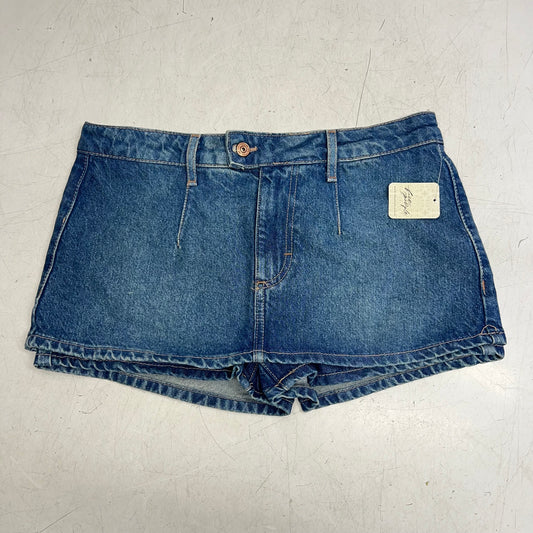 FREE PEOPLE  Gallivanting Peekaboo Skort Women's Sz 29 Blue Rebel OB1904070