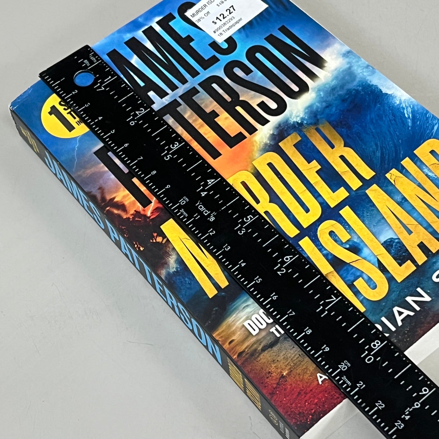 ZA@ MURDER ISLAND A Doc Savage Thriller Paperback Book By James Patterson & Brian Sitts Published By Little Brown & Company B