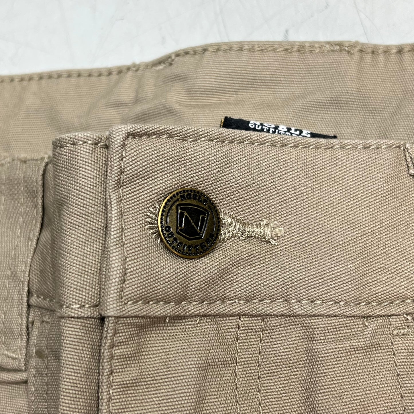 NOBLE OUTFITTERS Flex Stretch Canvas Work Pant Men's Sz 32x30 Khaki 18425