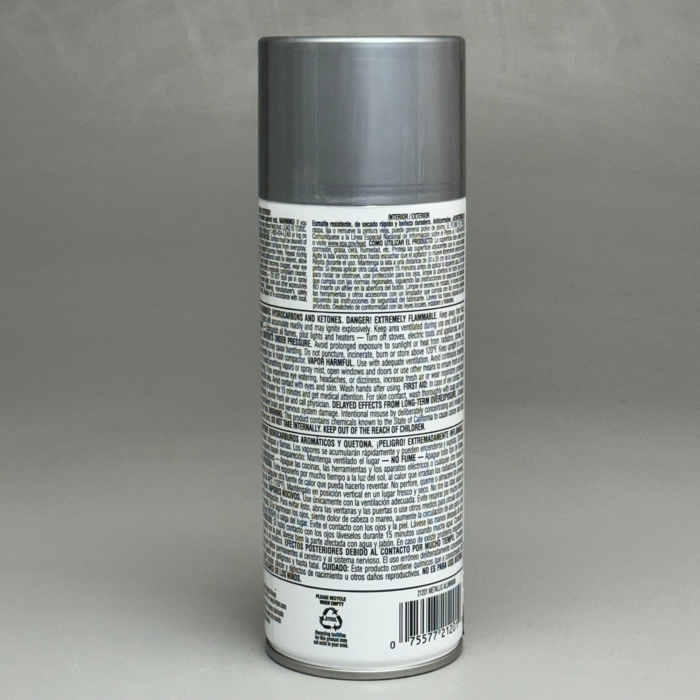 NOW (6 PACK) Metallic Enamel Spray Paint 9oz Interior/ Exterior