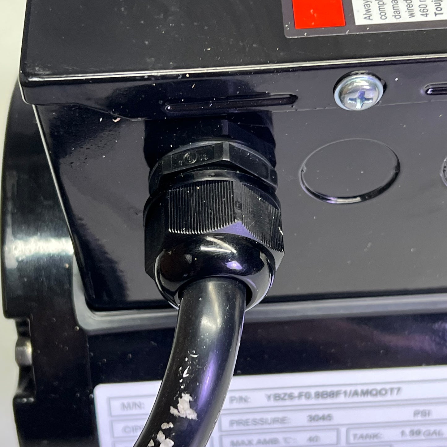 BUTCHER Hydraulic Power Unit 115/230 Volt 1.59 Gal Tank YBZ6-F0.8B8F1/AMQO|T7