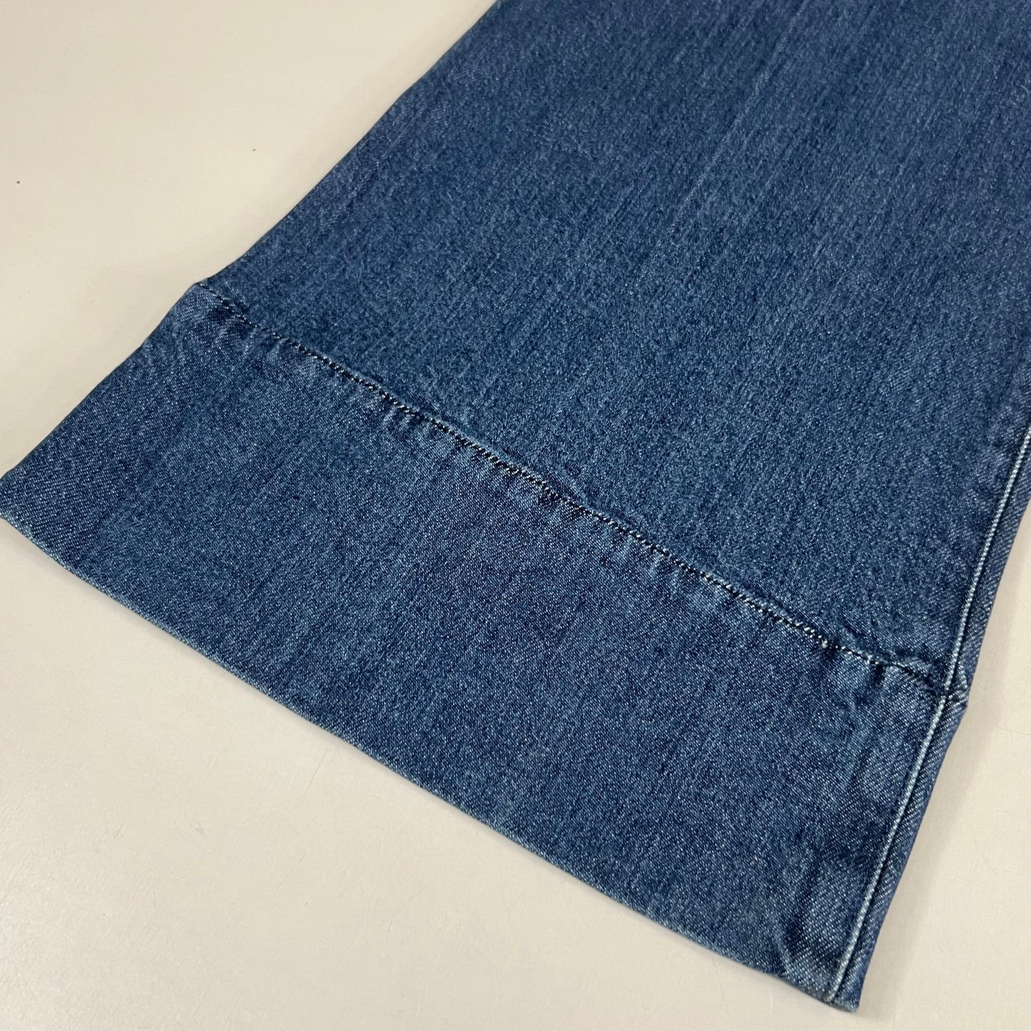 GOOD AMERICAN Good Classic Slim Bootcut High-Rise Jeans Women's Sz 18 Plus Indigo700 GCLBT220T