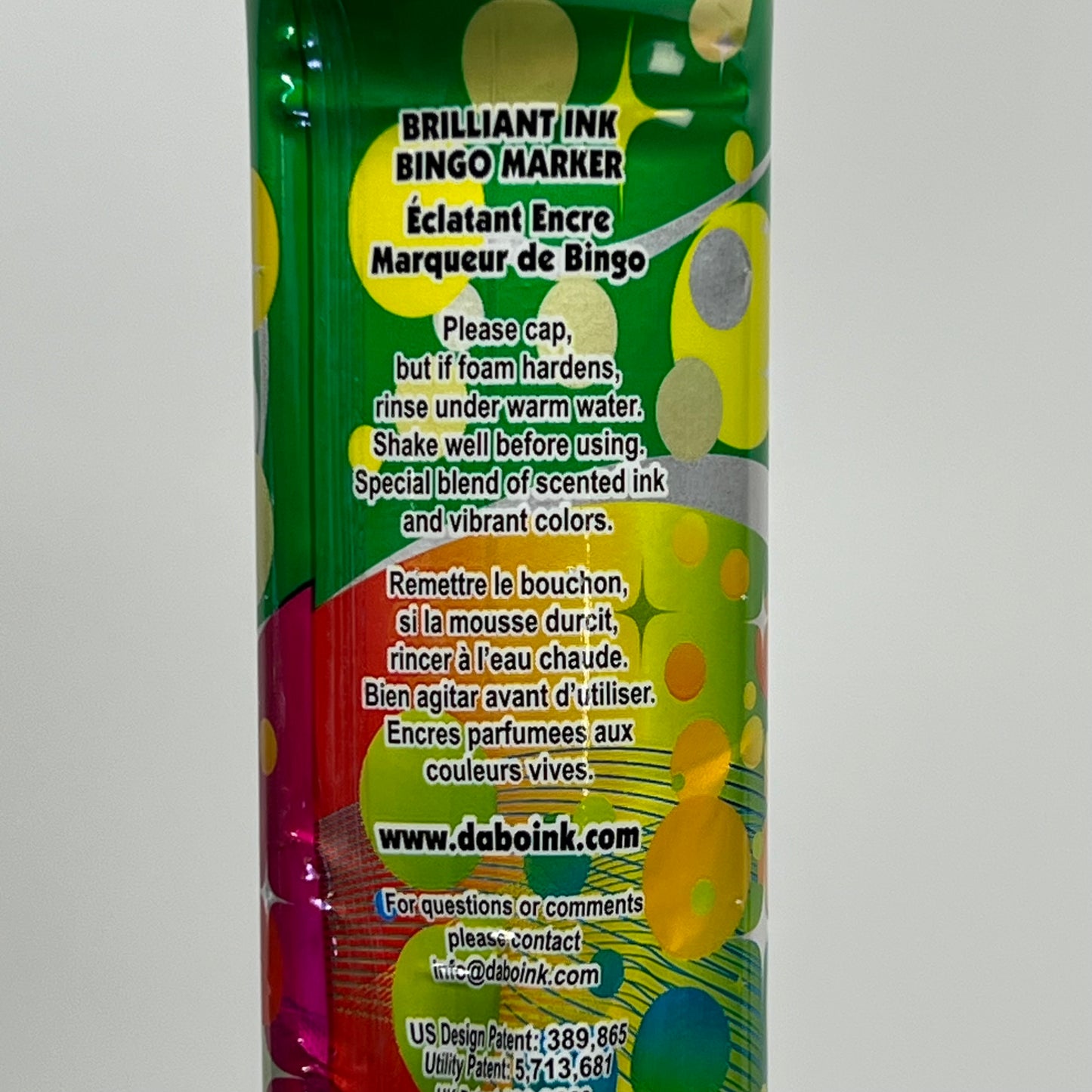 DAB O INK (12 PACK) Sunsational Bingo Marker Bright Ink 43ml/1.4 oz Green C26