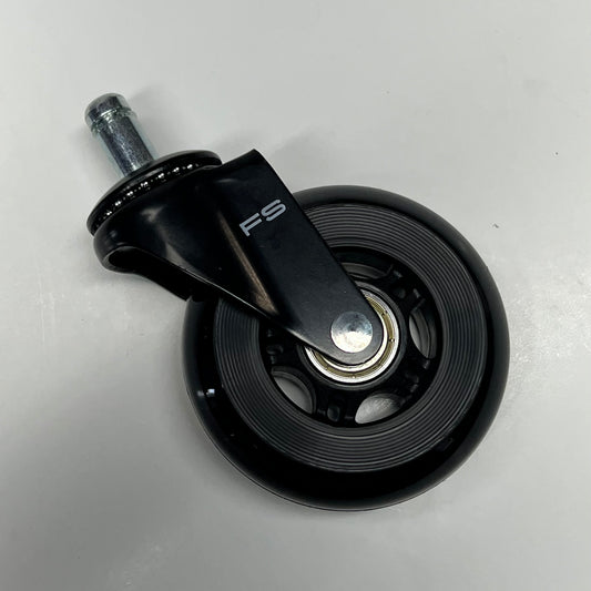 FUTURE SEATING (SET OF 5) Fs Wheels Durable Bearing Design Black 10-012737
