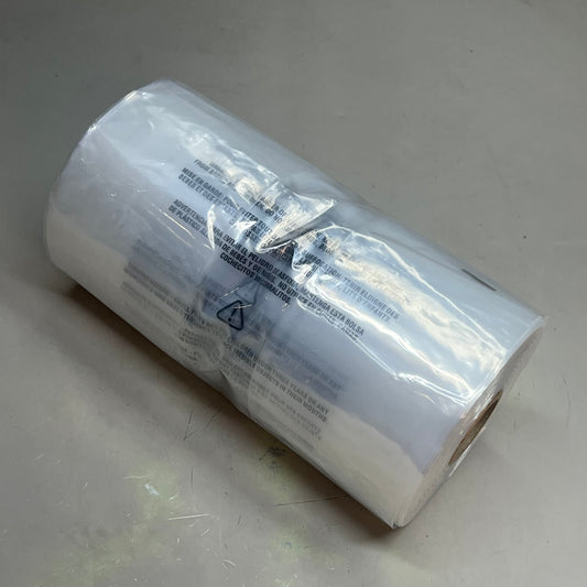 TVI INC (1 ROLL) Value Village Savers Poly Bag Roll Large Unknown Clear 0870031
