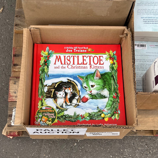 ZA@ Pallet of MIXED Books, Sticker Labels, Soy Shortening, Red Pepper Flakes & Soap Dispensers