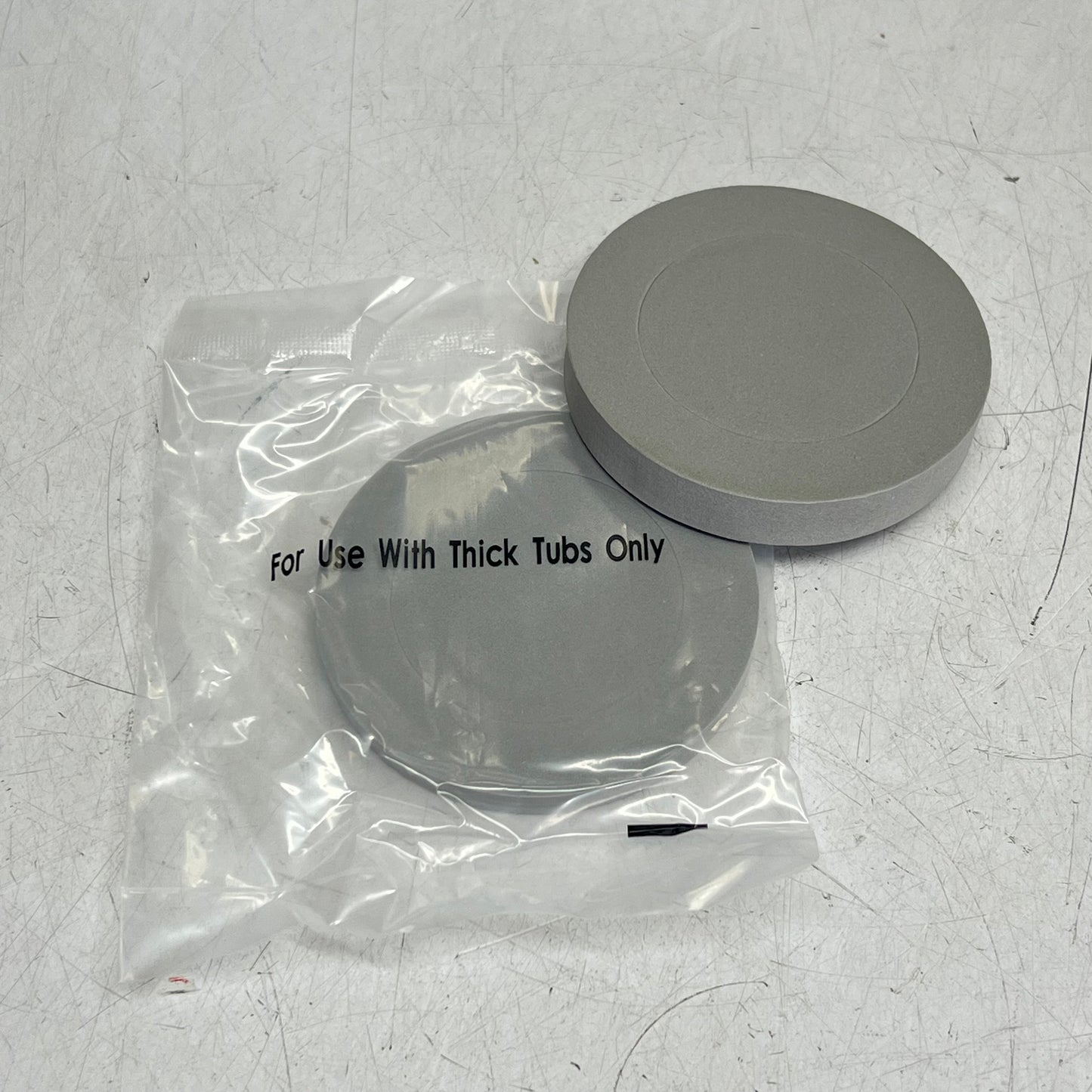 AB&B Classic Waste & Overflow Half Kit 40 PVC Pipe Compatible Satin Nickel 62009