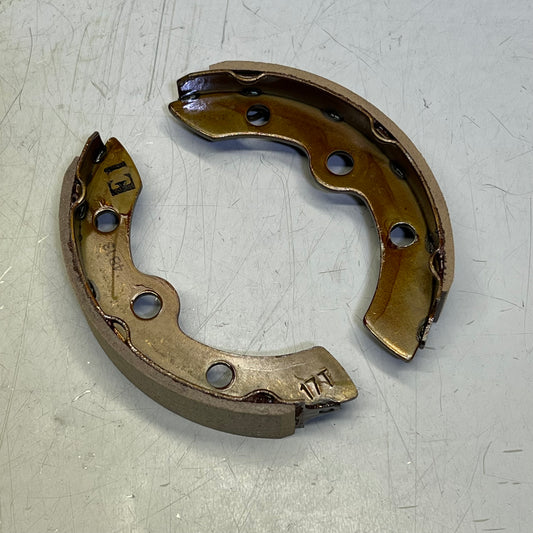 EZGO (2 PACK) Rear Brake Pad Trailing Shoe 2009-25 Cable Models OEM Tan 612412