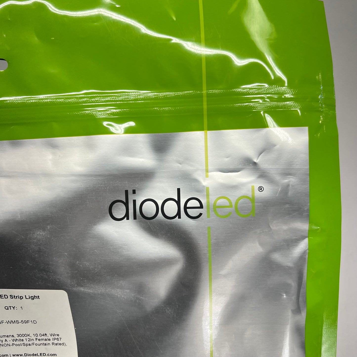 DIODLED Alphatech X Diffused Led Strip Light 24V 215 Lumens 3000K 10' ET3-80451