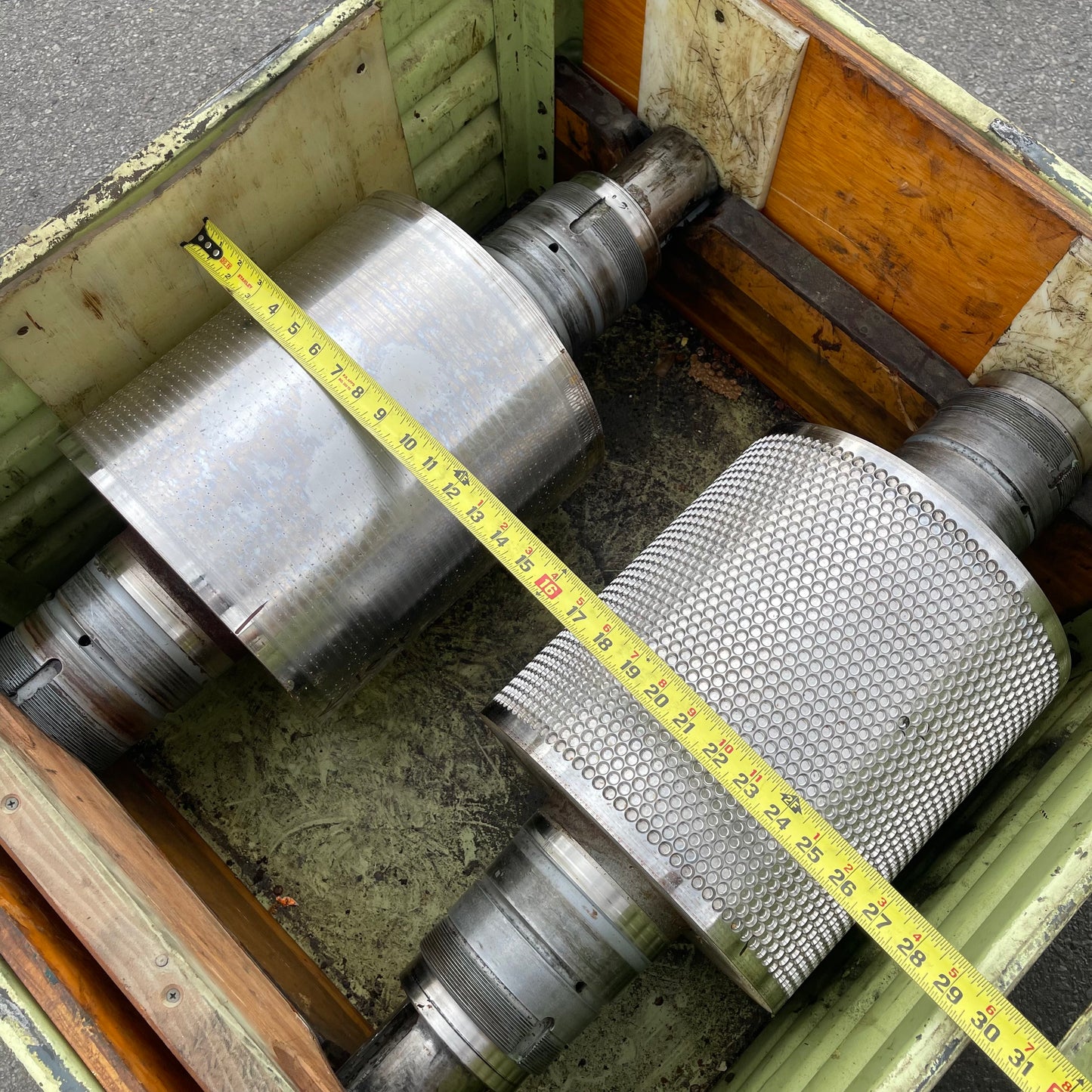 Z@ MIXED (2 PACK) Industrial Rollers 31"x14" Steel