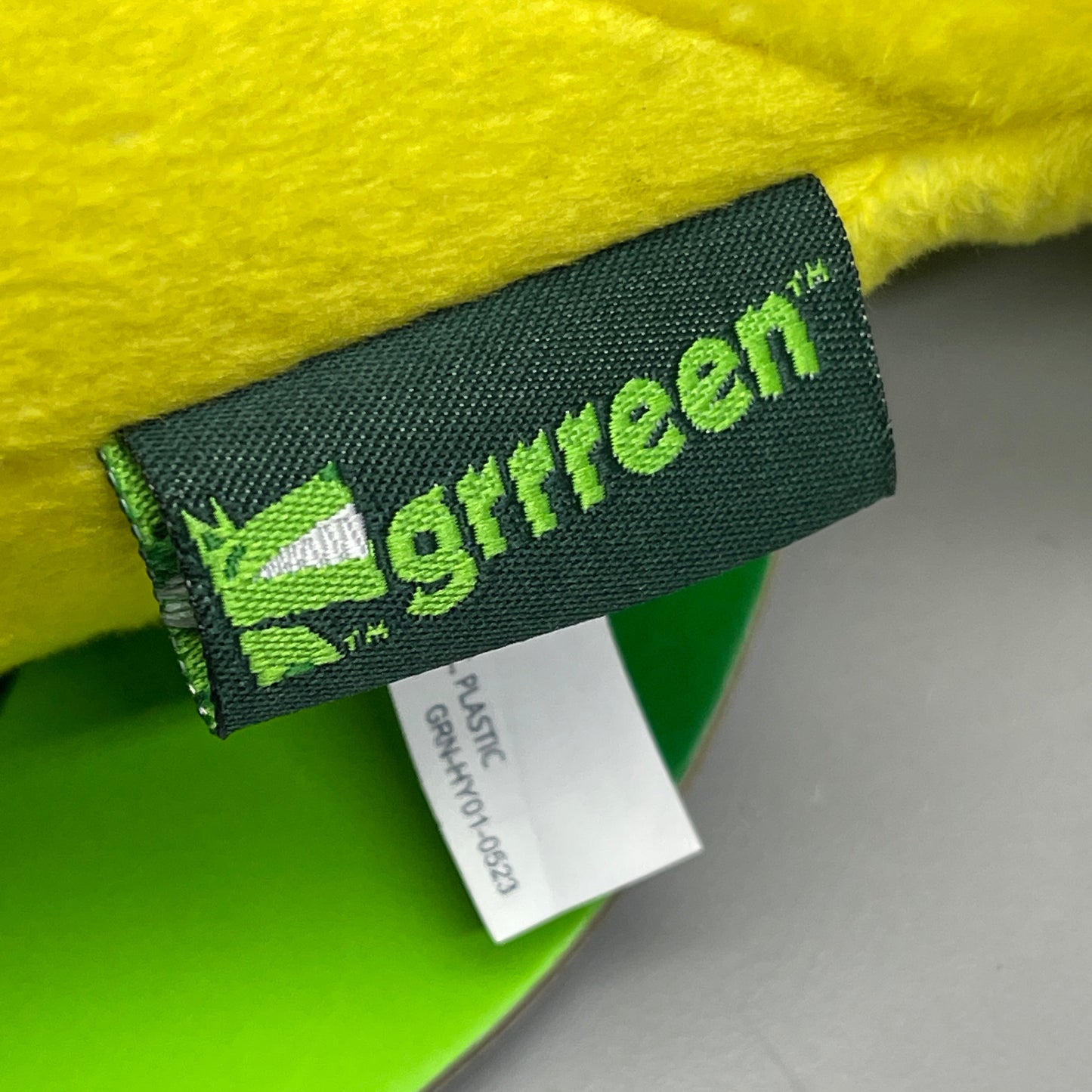 GRRREEN Mahi Mahi Fish Plush Dog Toy Squeaky for Interactive Play