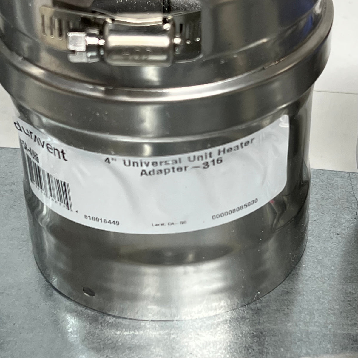 STERLING  Gg Vertical Concentric Vent System Assembly Parts Roof Flashing