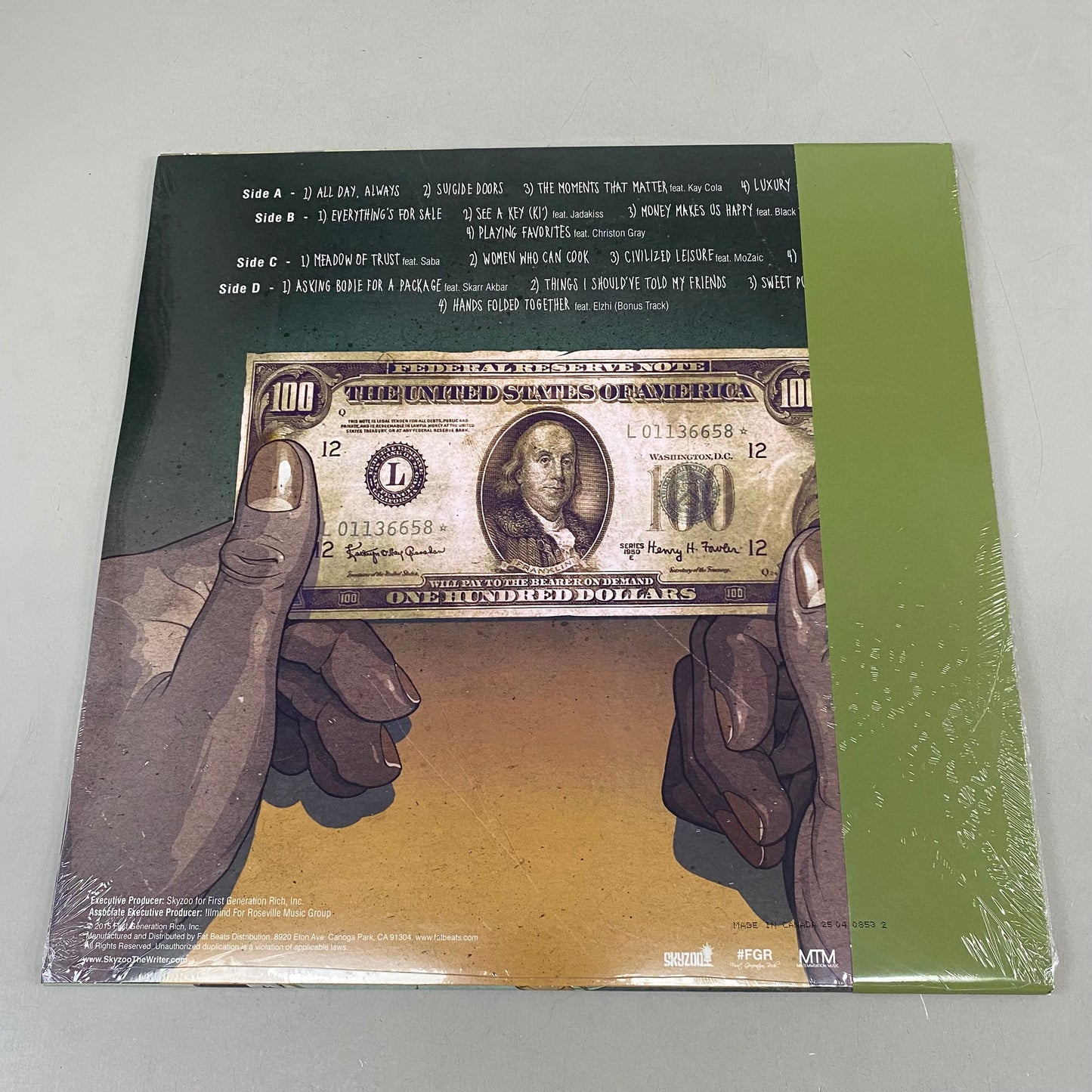 SKYZOO 10 Year Anniversary Music For My Friends Explicit Vinyl Record 15 Songs