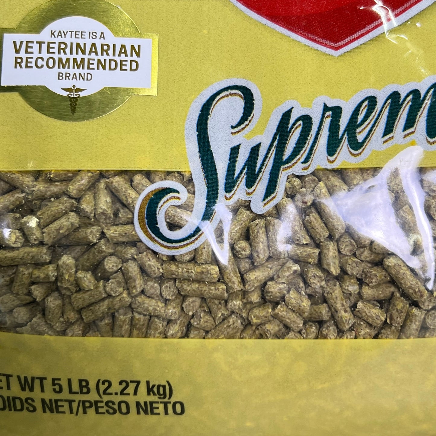 KAYTEE (2 PACK) Supreme Guinea Pig Food 5Lbs BB 01/01/2026