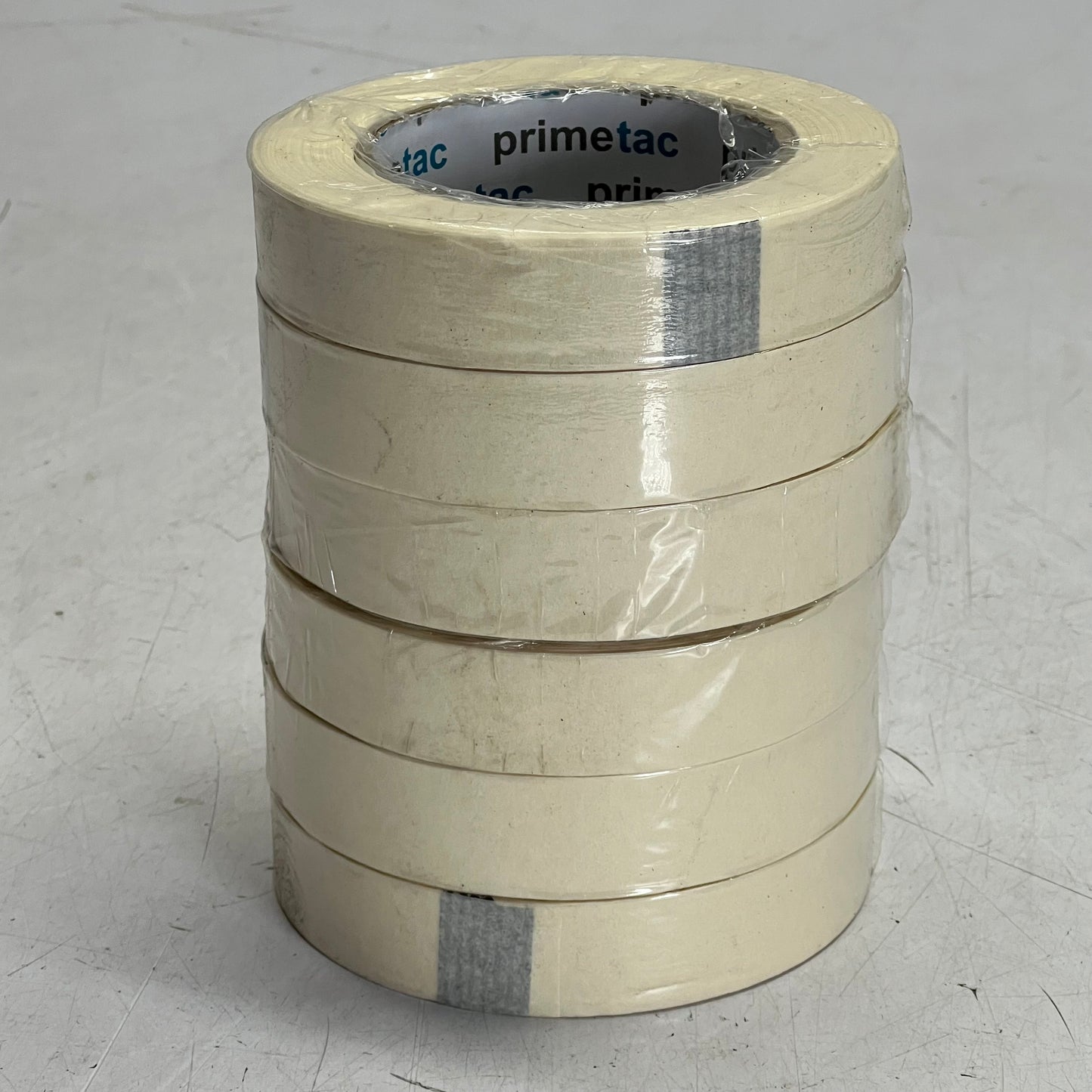 PRIMETAC (36 PACK) General Purpose Masking Tape Sz 0.94" x 60', Light Yellow 15353-00 (New Other, Distressed Box)