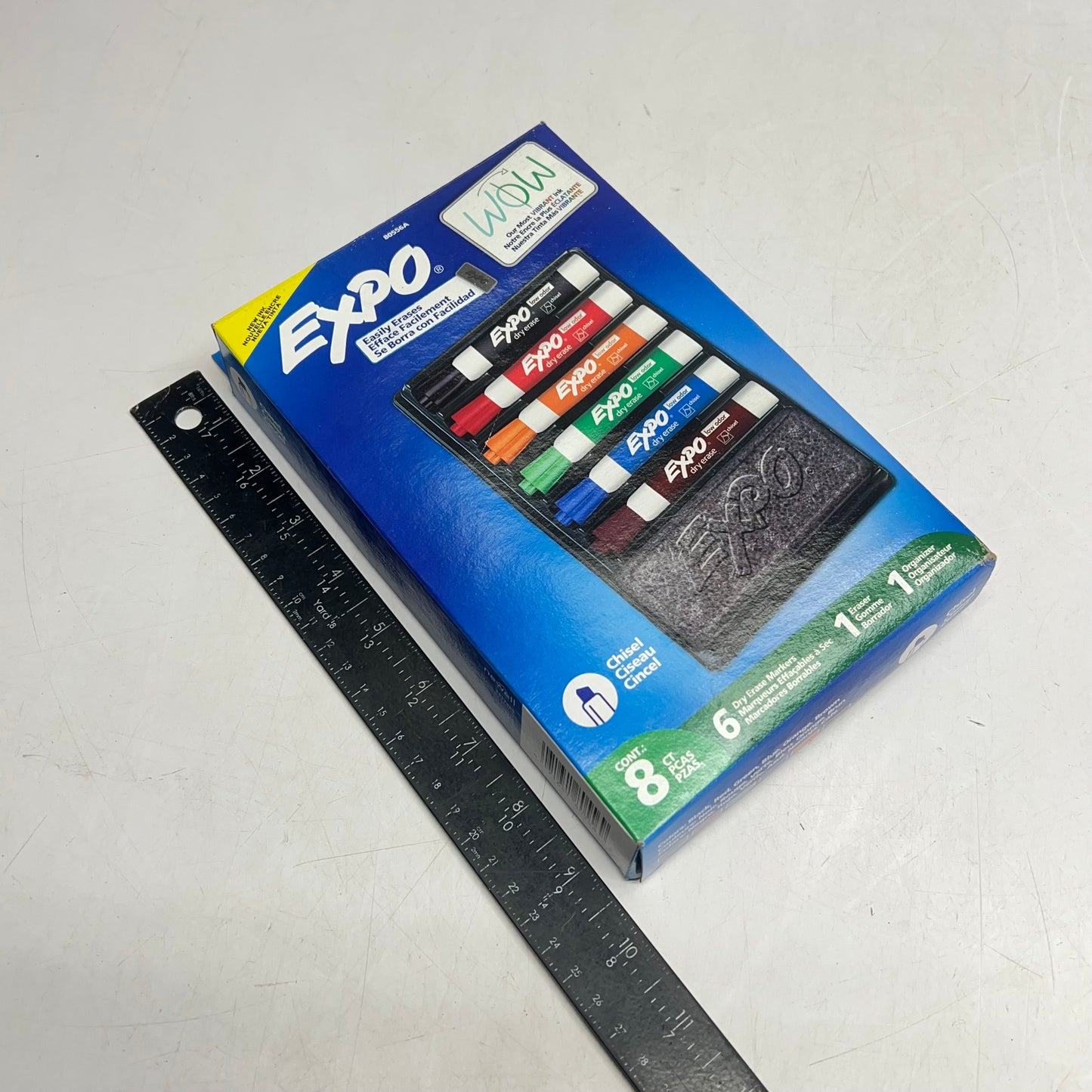 EXPO (3 PACK, 7 PIECES EACH) Low-odor Dry Erase Marker & Organizer Kit