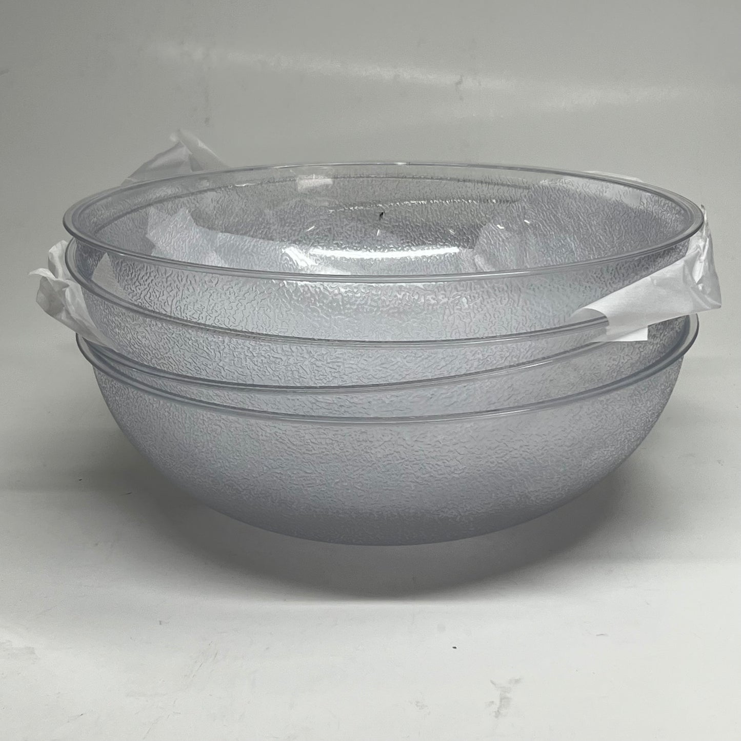 CFS (4 PACK) Round Pebbled Bowl 18 Qt. 721807