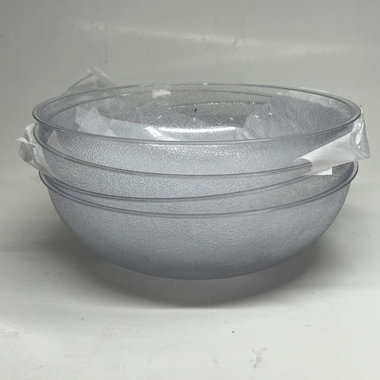 CFS (4 PACK) Round Pebbled Bowl 18 Qt. 721807