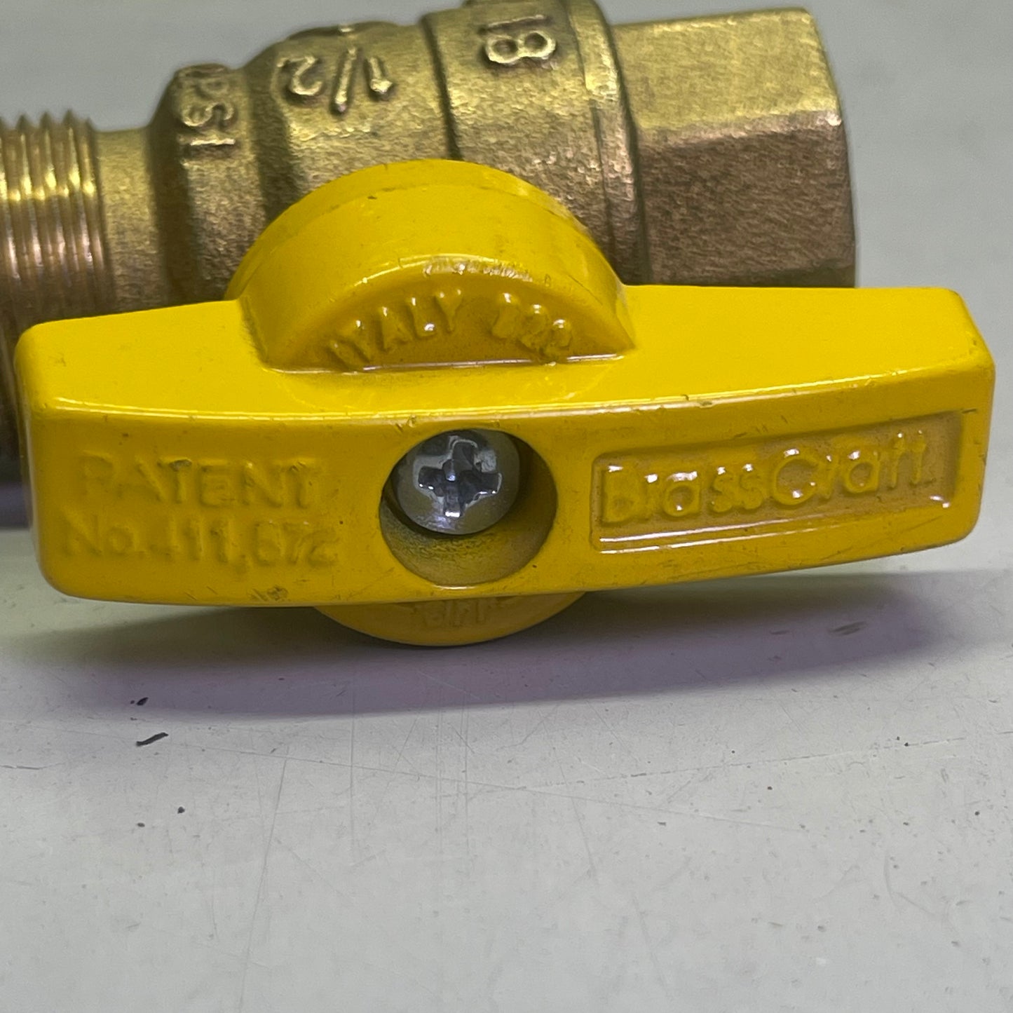 BRASSCRAFT (5 PACK) Gas Ball Valve Flare x FIP Straight 5/8" OD x 1/2" Brass