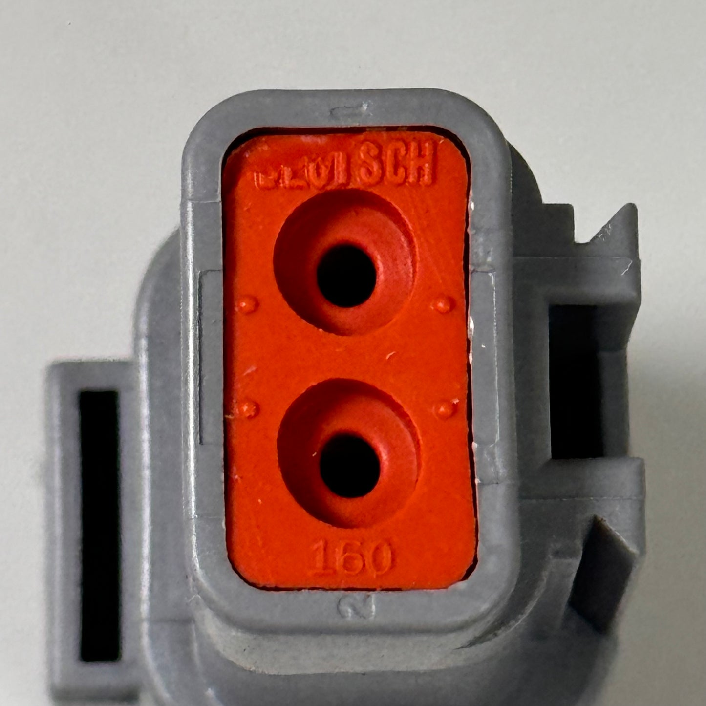 TE CONNECTIVITY (50 PACK) Deutsch 2-Way Plug Connector Male DTP04-2P