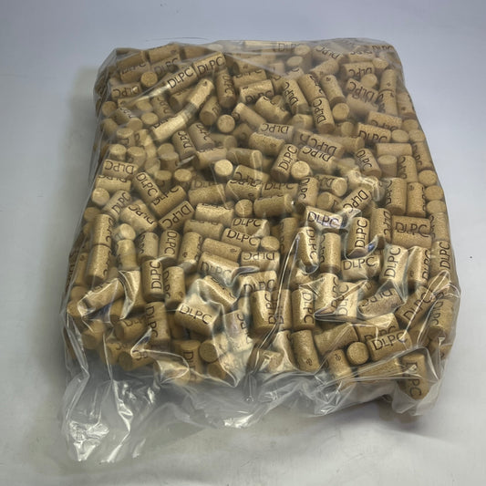 DLPC (1000 PACK) Wine Corks Sz 1.8"L x 0.8"D, 210109126