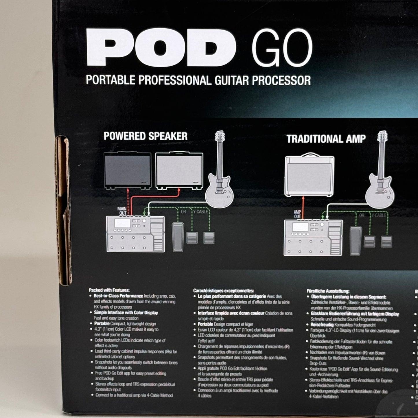 POD GO Guitar Portable Professional Guitar Multi-Effects Processor 99-060-2705