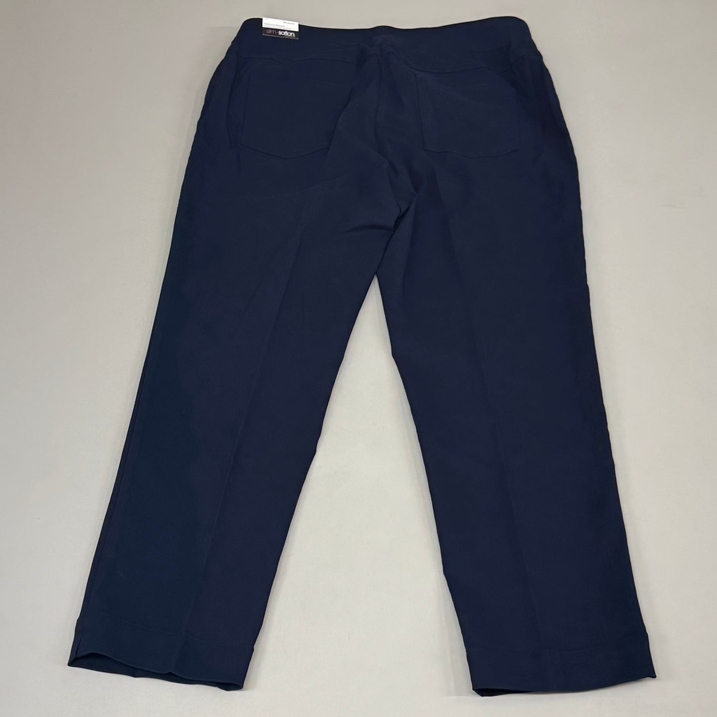 MULTIPLES Ankle Pants Petite Women's Sz 14 Midnight M48716PM