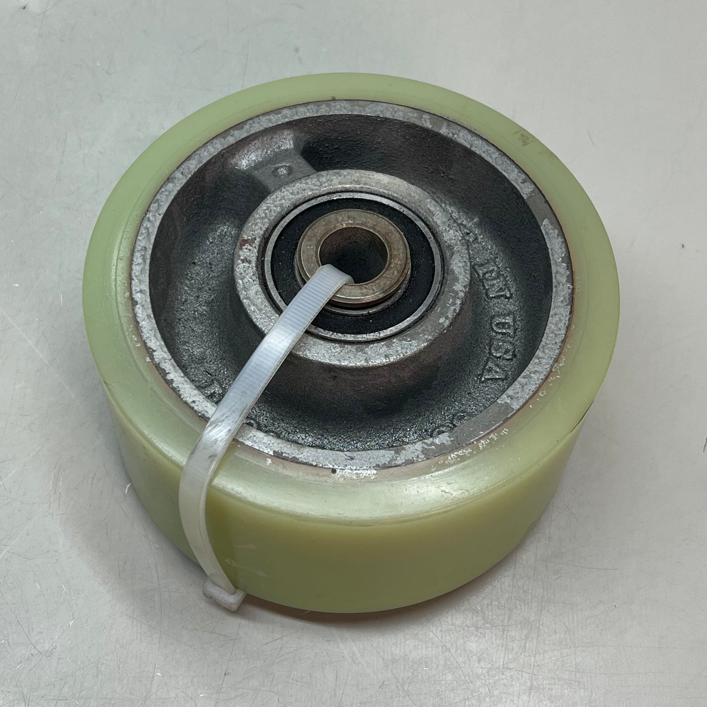 ACCESS CASTERS Polyurethane Cast Iron Drive Wheel 6"Dia 3" Tread IH06030T6-08