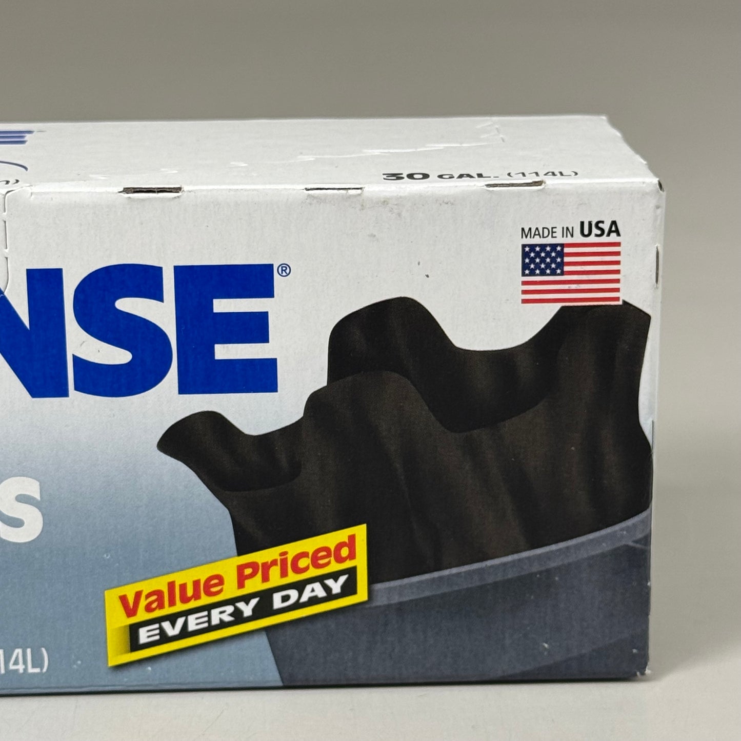 ZA@ GOODSENSE Large Trash Bags 12 Boxes (120 Bags Total)