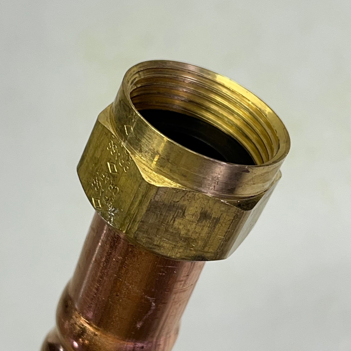 BRASS CRAFT (2 PACK) Copper Corrugated Hose 7/8" OD 3/4" FIPX3/4" Nom 18" L