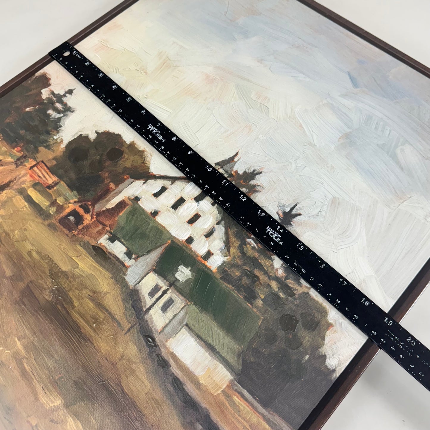 RAZ IMPORTS Back To Home Ranch Framed Wall Art  19.5"L X 1.5"W X 23.9"H 4557320