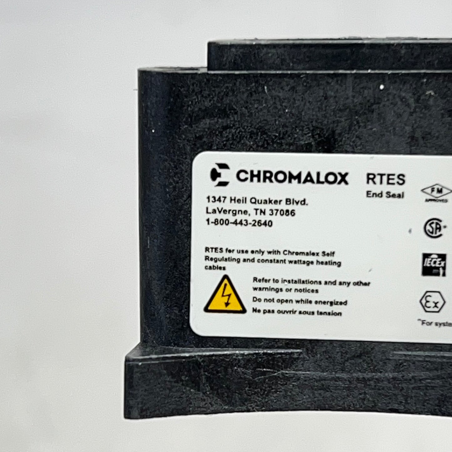 CHROMALOX Rtes End Seal Kit 4x Rate Enclosure Waterproof Cable Entry RTES-389570