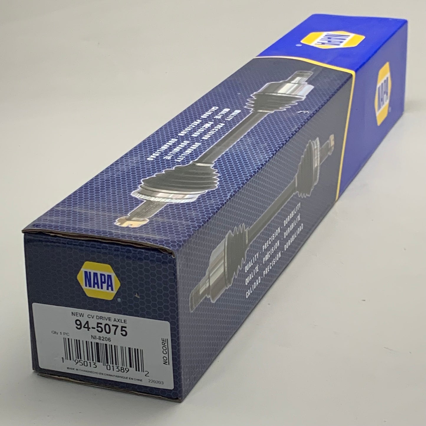 NAPA CV Drive Axle Grooved 30 Spline 22.56" for Nissan Murano 2003-07 94-5075