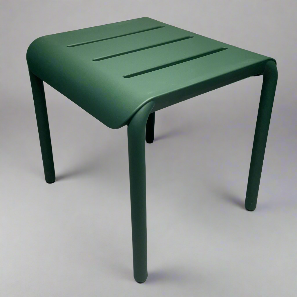 TOOU Table Outo Hocker Indoor & Outdoor Use 16"x16" Dark Green TO-1801