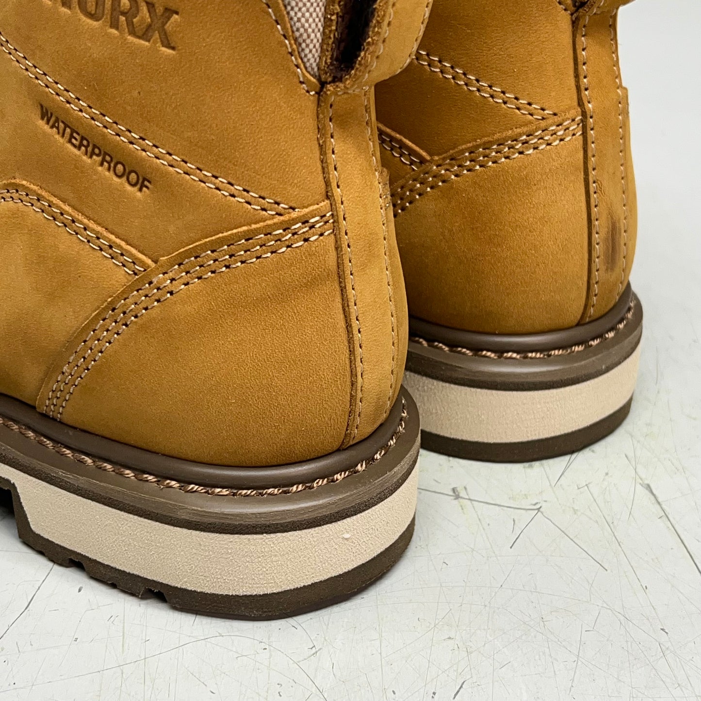 RED WING SHOES Work Boots Waterproof Safety Toe Women's Sz 7.5 W Brown 5161