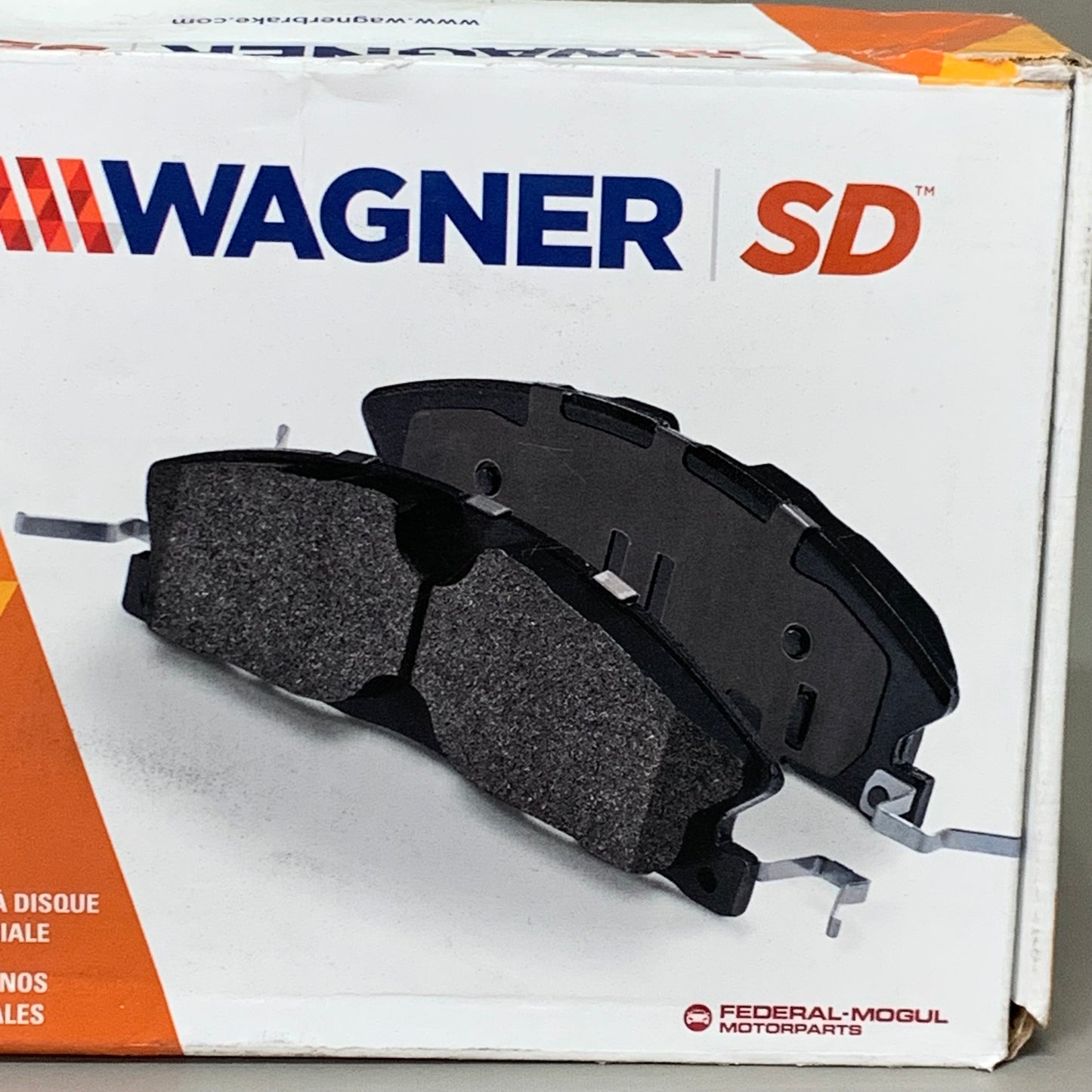 WAGNER SD Disc Brake Pad 9" x 2" Black SX859