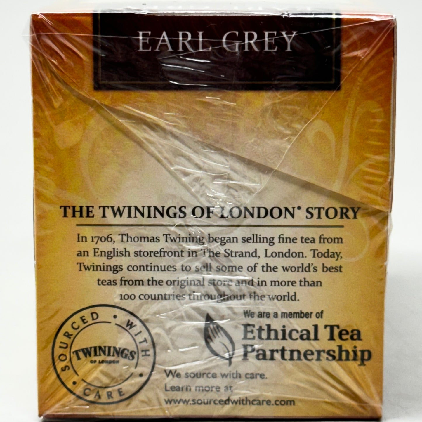 TWININGS of London (6 PACK) EARL GREY Black Tea 20 Bags per box 15346 Exp 4/25