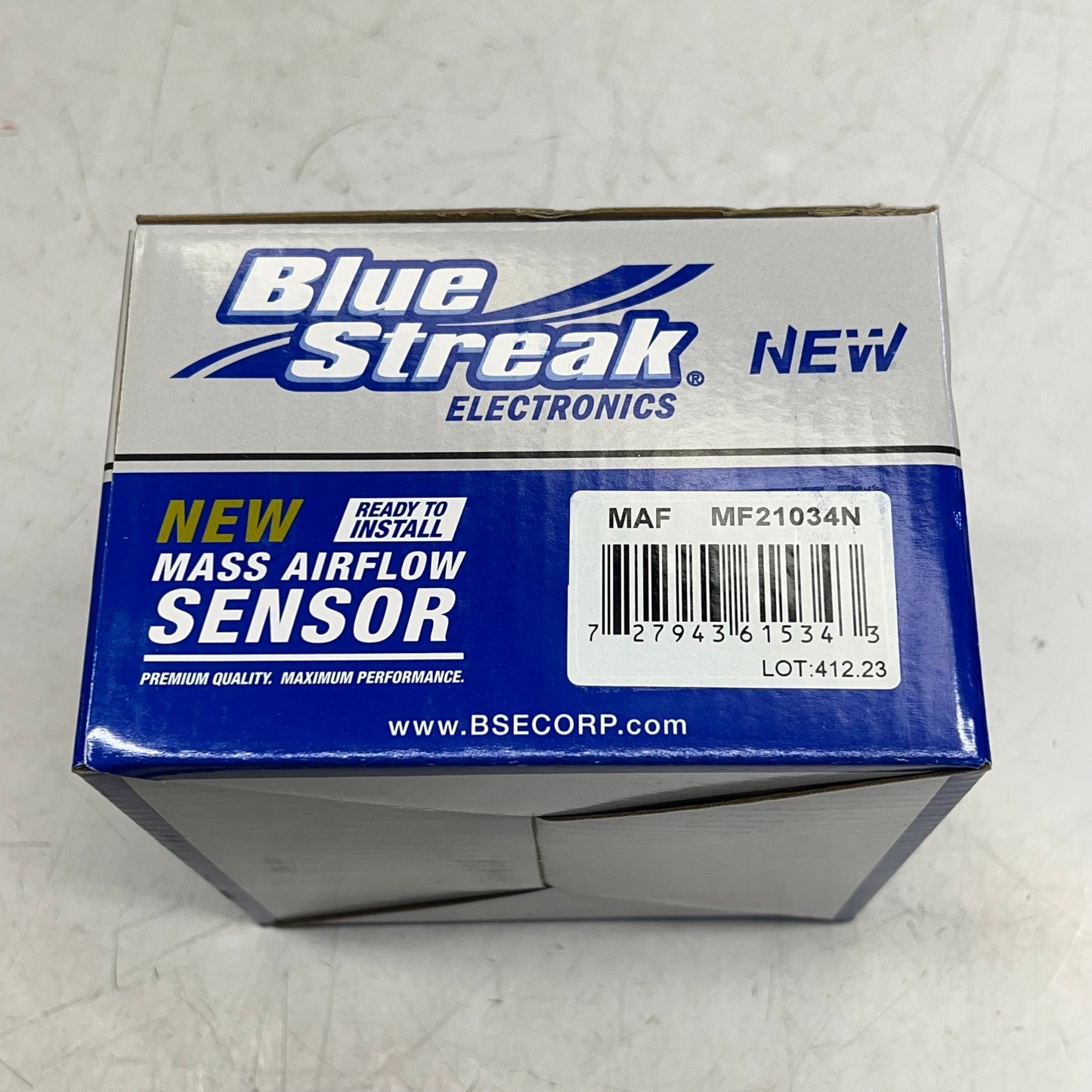BLUE STREAK Mass Airflow Sensor for Bmw, Volvo, Land Rover & Hyundai MF21034N