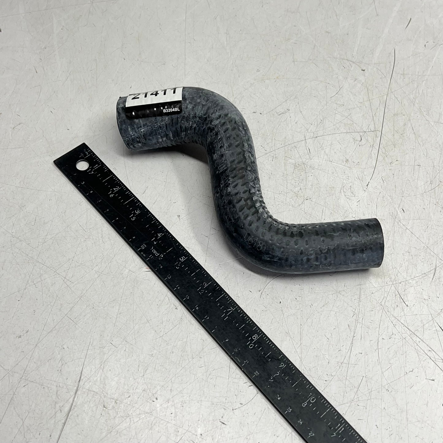 GATES Coolant Hose for Dodge, Nissan & Plymouth Vehicles  9-11/16" Black 21411