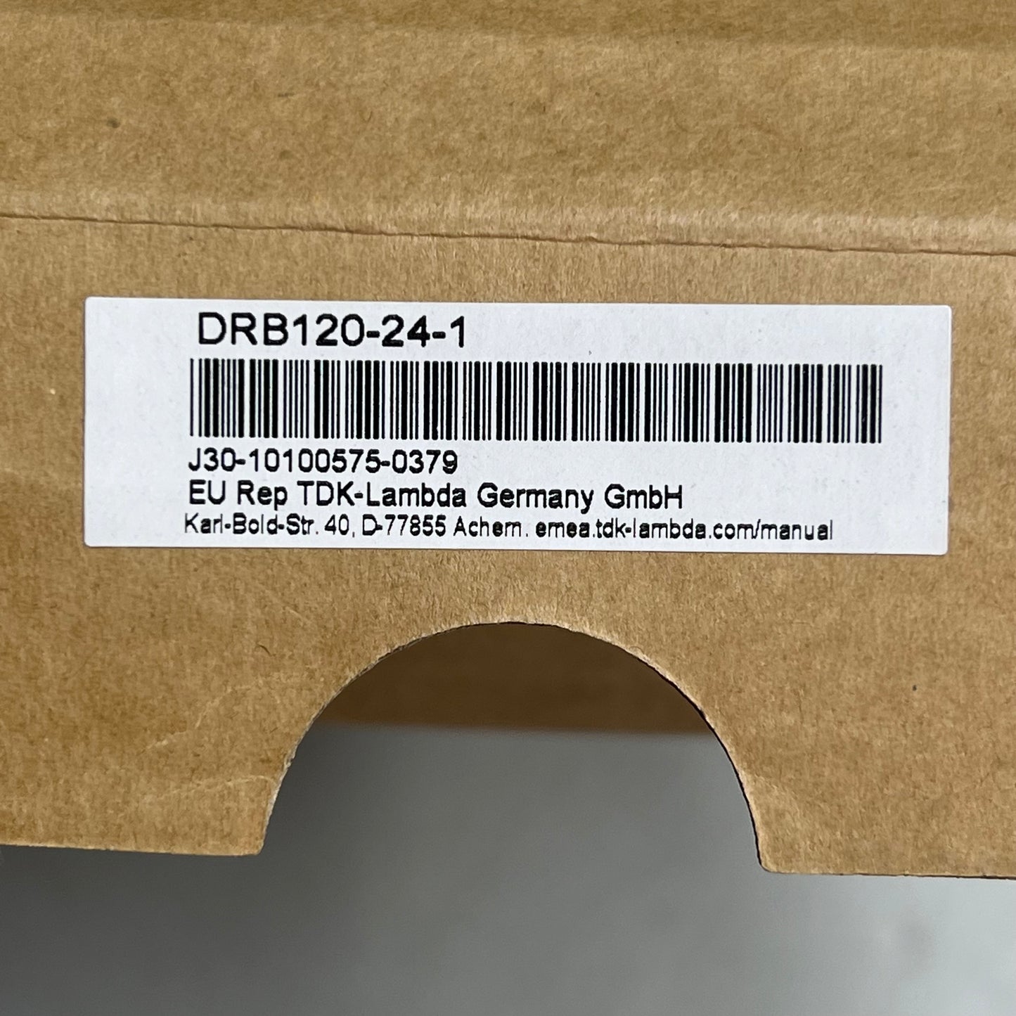 TDK-LAMBDA Power Supply DIN Rail DRB15-480 Series 120W 24V@5A Silver DRB120-24-1