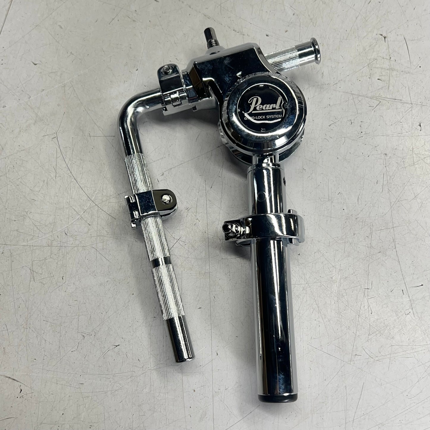 PEAL Twin Tom Stand W/ L-rod Premium Tour Grade Adjustable Chrome T-1035L