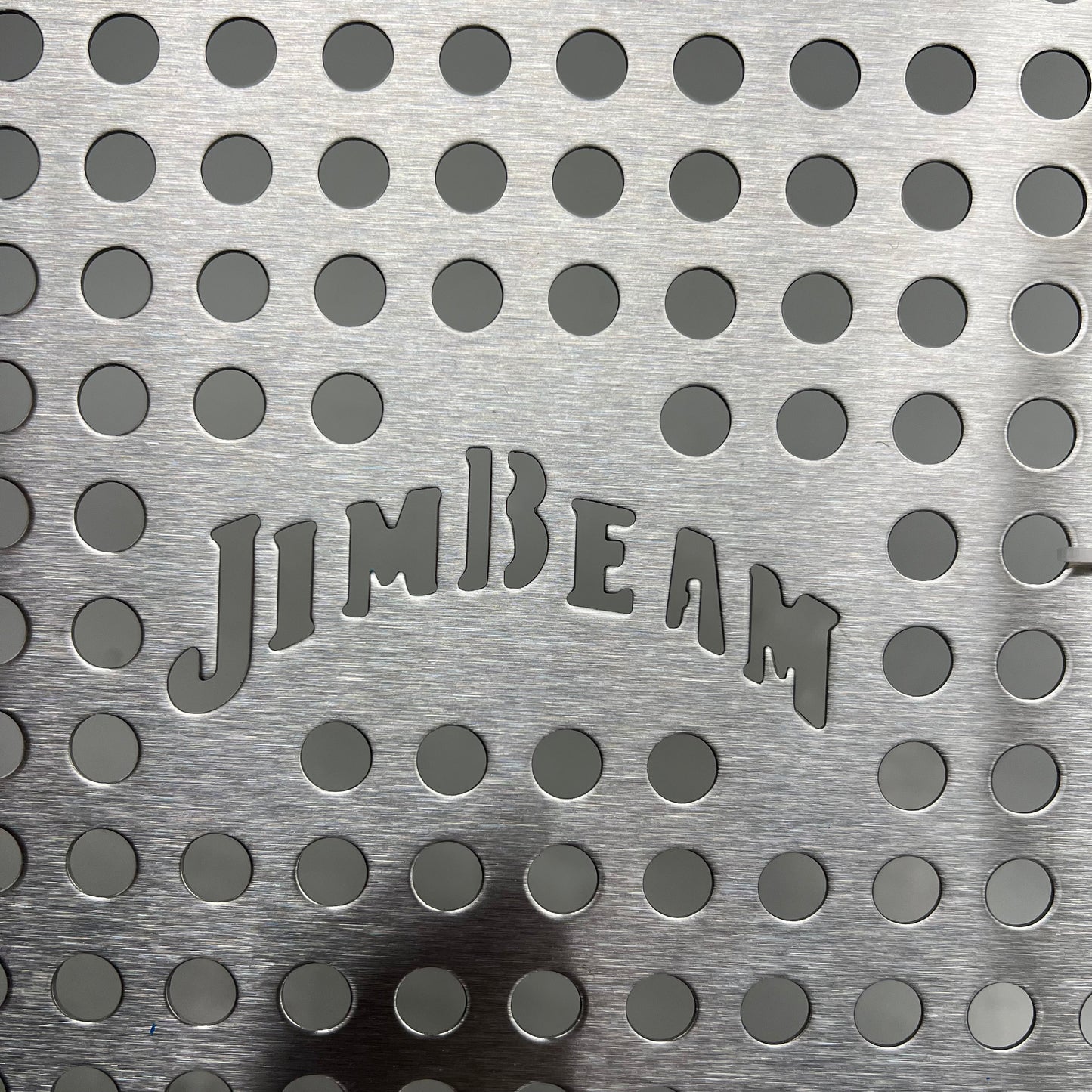 ZA@ JIM BEAM Stainless Steel Square Grilling Wok 13.5"x11"x2.5" Chrome JB0127