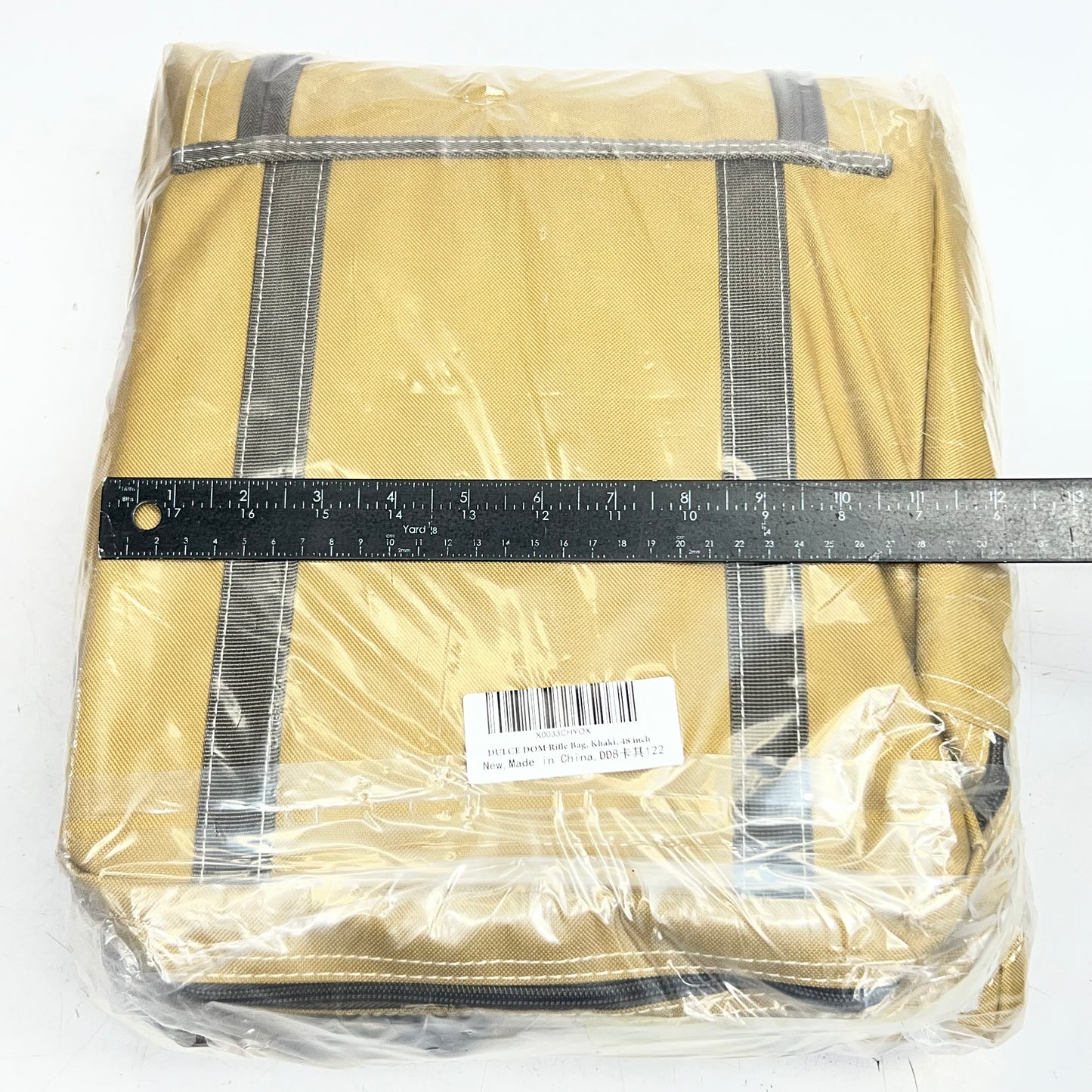DULCE DOM 48" Double Soft Rifle Case, Khaki X0033CHYOX