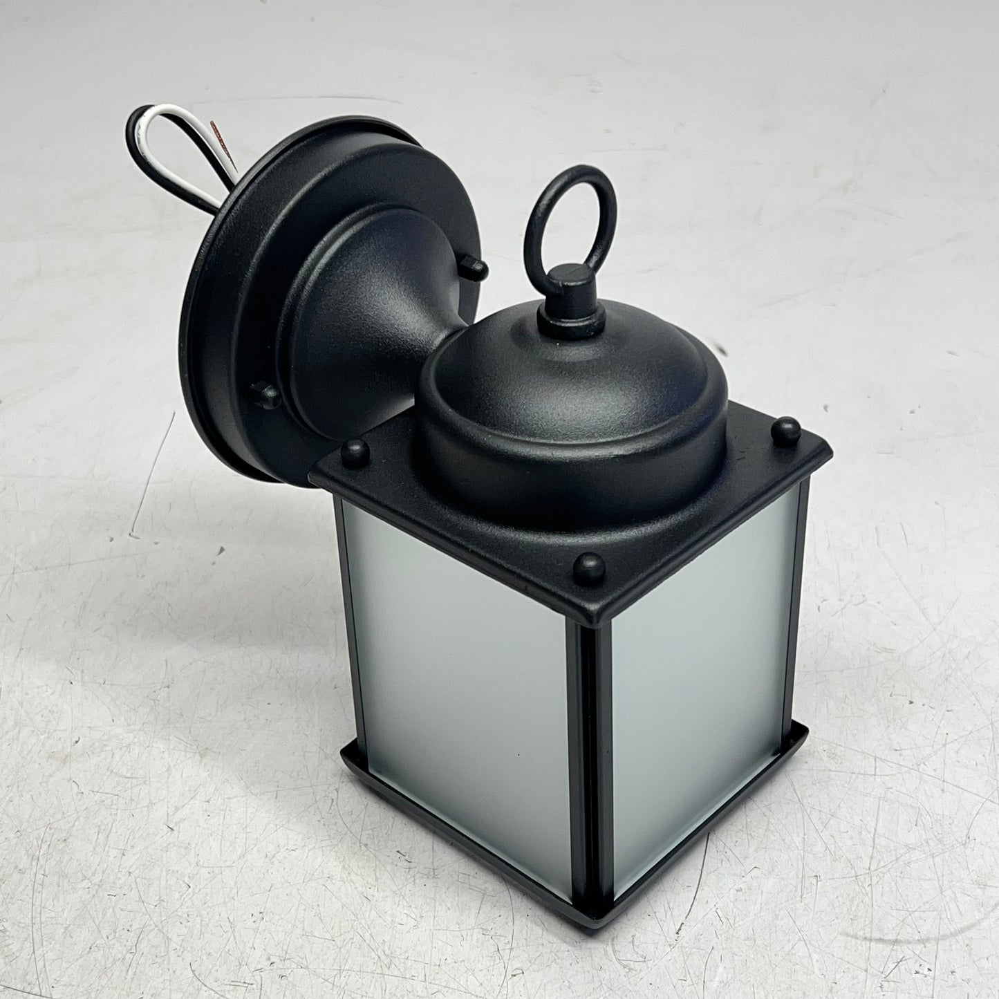GENERATION LIGHTING New Castle Tall Led Outdoor Wall Sconce 8"Blk 8592001EN3-|12