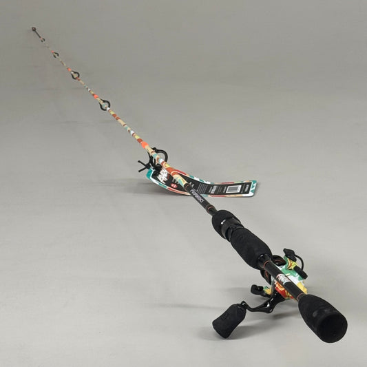 PROFISHIENCY Krazy Next Gen Spinning Combo 5ft 6" Orange KRZYNGBLK56SPIN