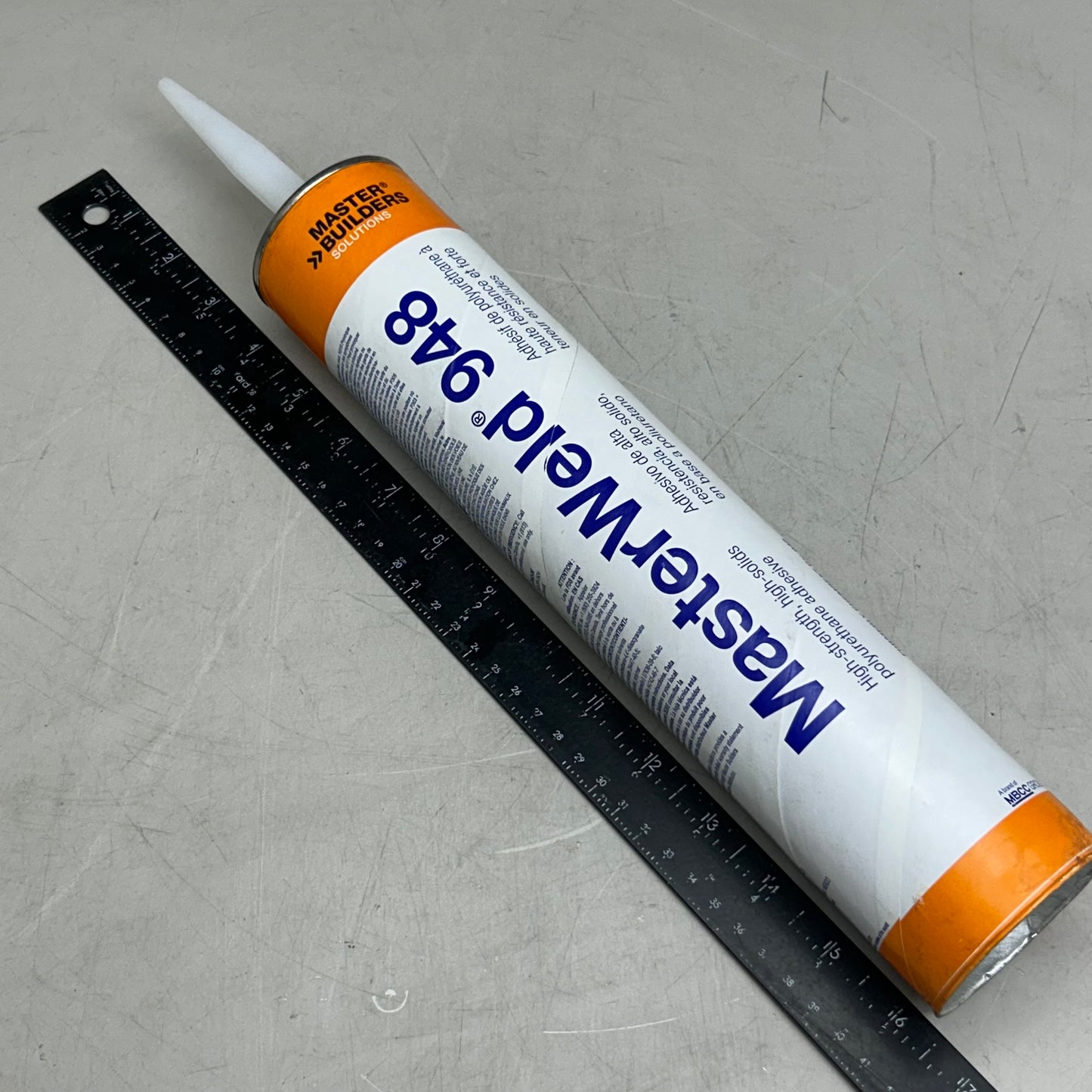 MASTER BUILDERS SOLUTIONS (2 Pack) Premium Gun Grade Polyurethane Adhesive 29 Fl oz Brown 948