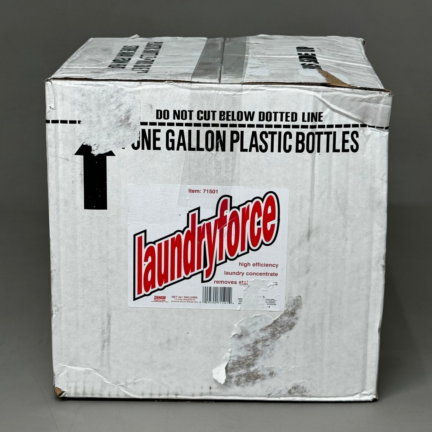 CHEMCOR (4 PACK, 4 GALLONS) Laundryforce Commercial HE Liquid Detergent 71501