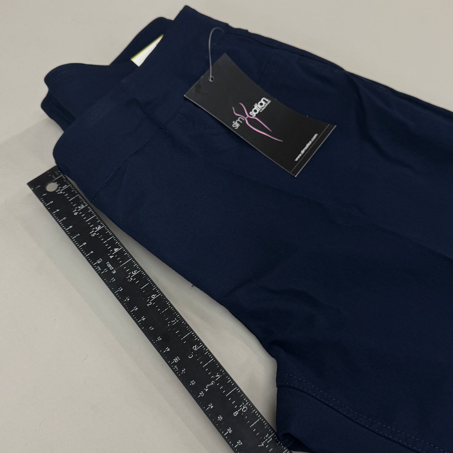 MULTIPLES Ankle Pants Petite Women's Sz 14 Midnight M48716PM