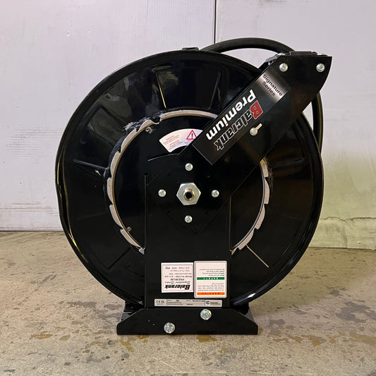 BALCRANK Hose Reel Premium Sz 30" x 1/2" Black 2111-038 (New Other, Minor Cosmetic Damage)
