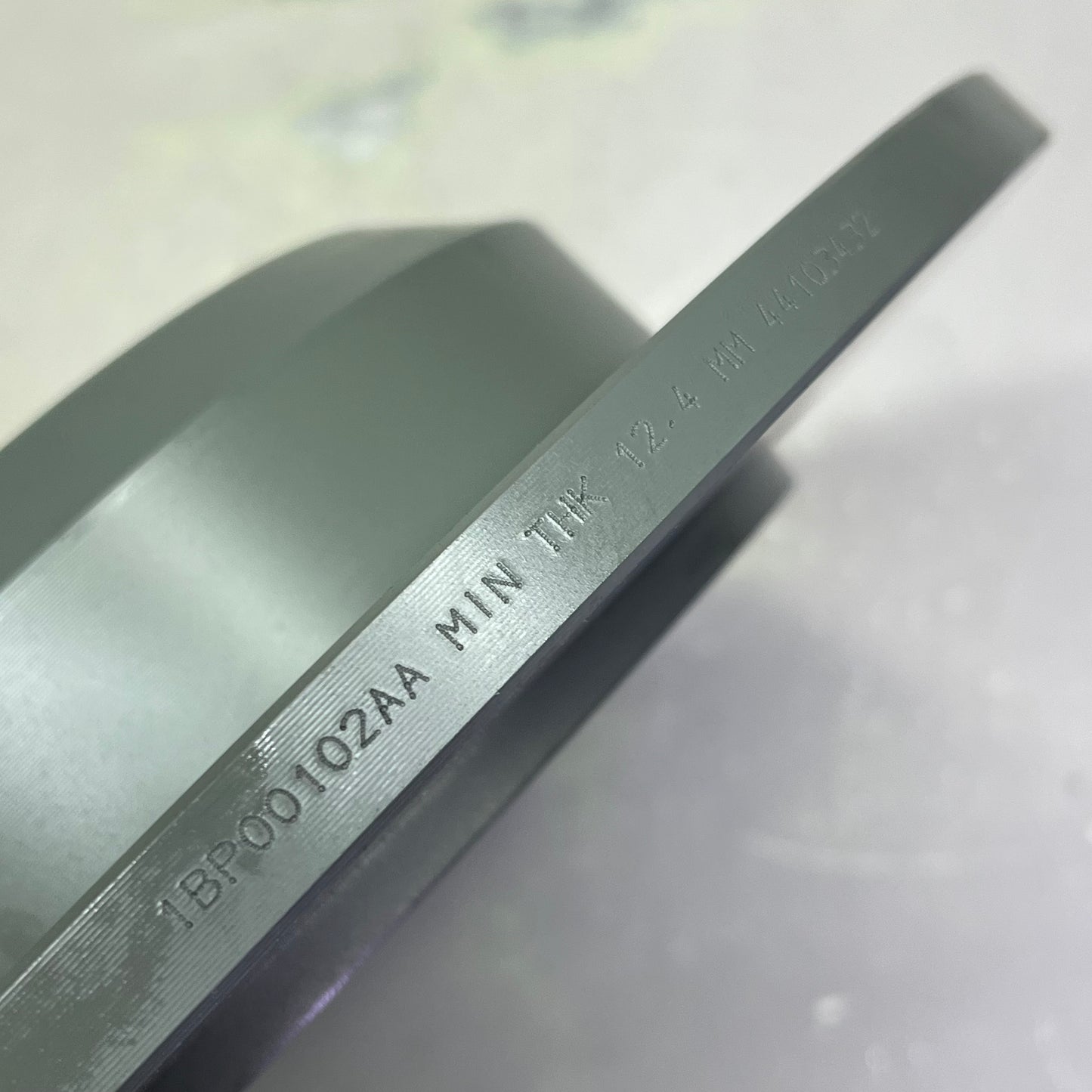 BPROAUTO Painted Brake Rotor Rear for 2018-2024 Jeep Wrangler Models 1BP00102AA